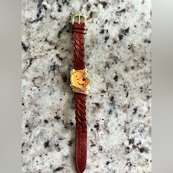 Timex Accessories - Disney Pooh Vintage Timex with Gold Accent